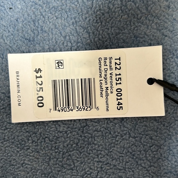 NWT red dragon Brahmin wallet - Picture 8 of 8